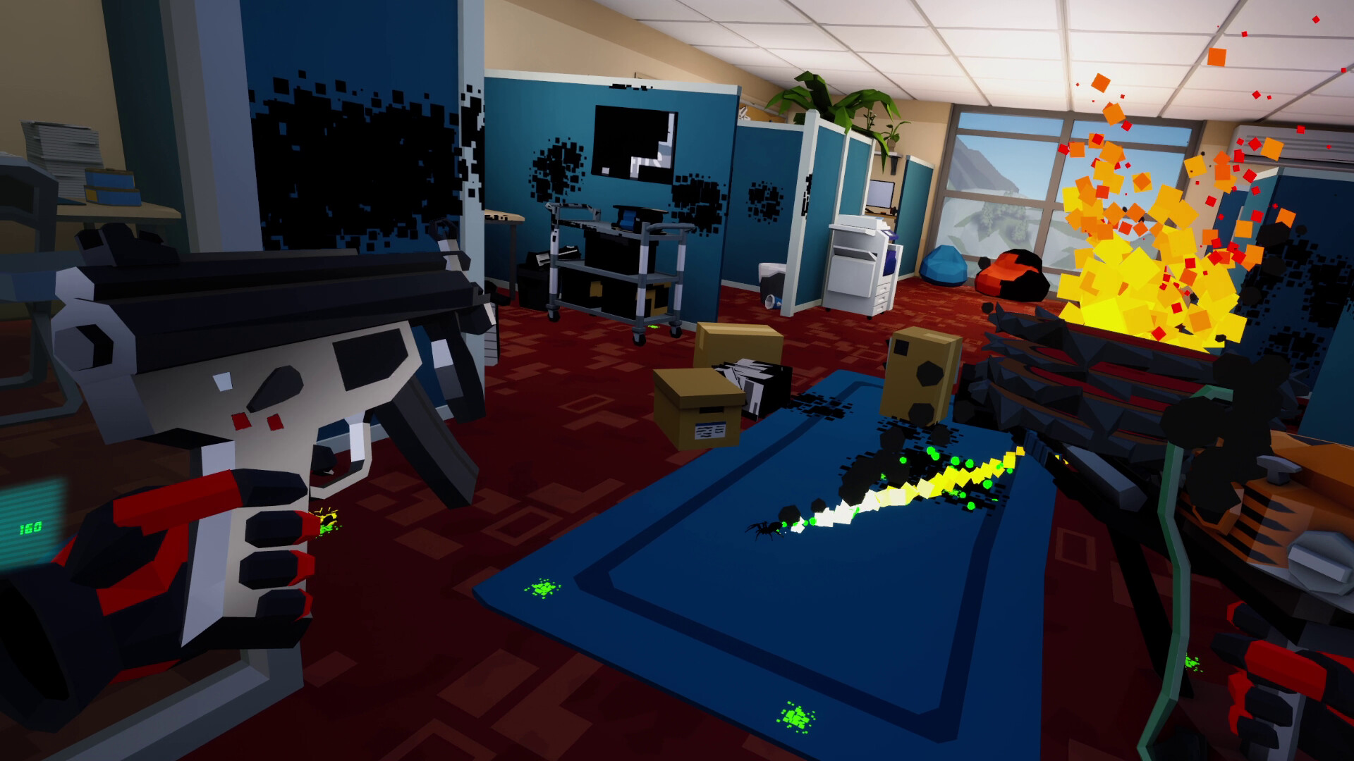 Скриншот: Kill It With Fire VR