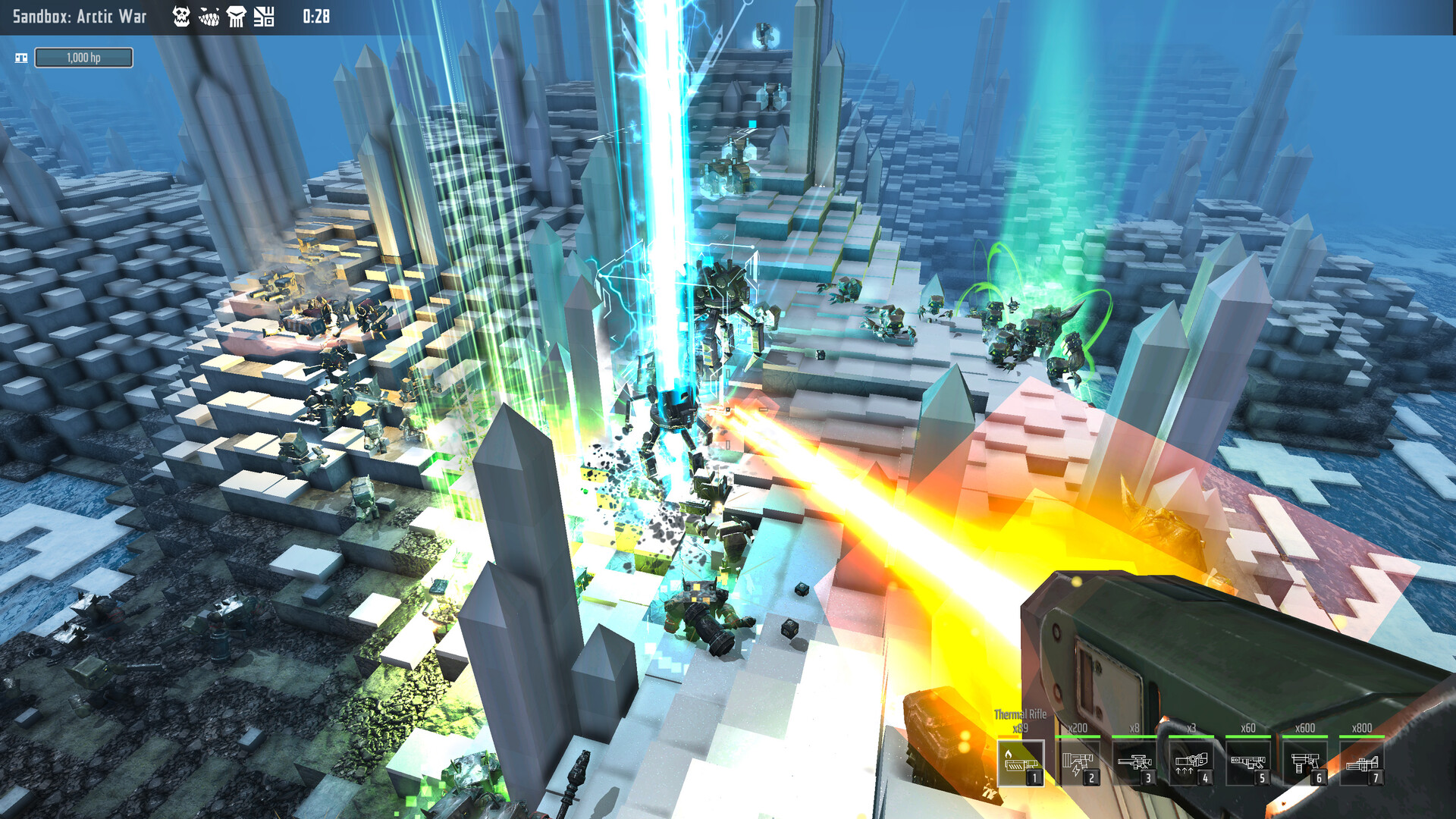 Скриншот: Block Fortress 2