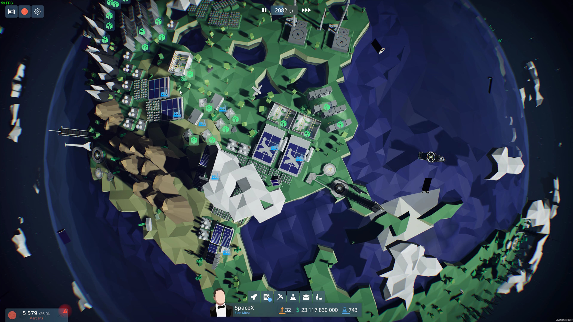 Скриншот: EarthX