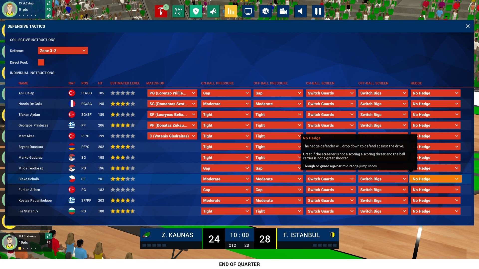 Скриншот: Pro Basketball Manager 2022