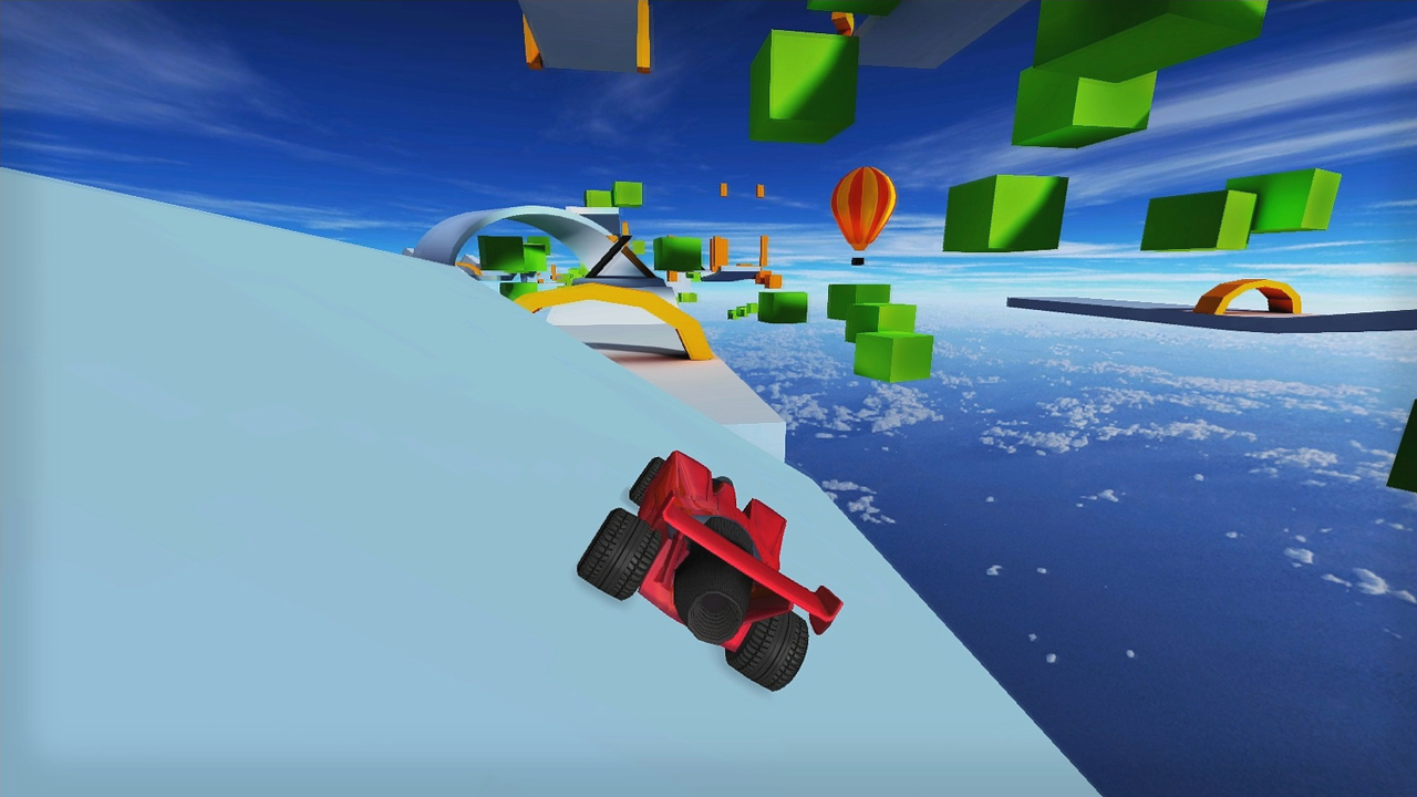 Скриншот: Jet Car Stunts