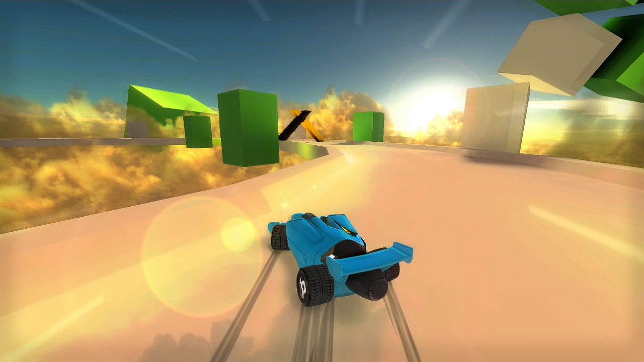 Скриншот: Jet Car Stunts