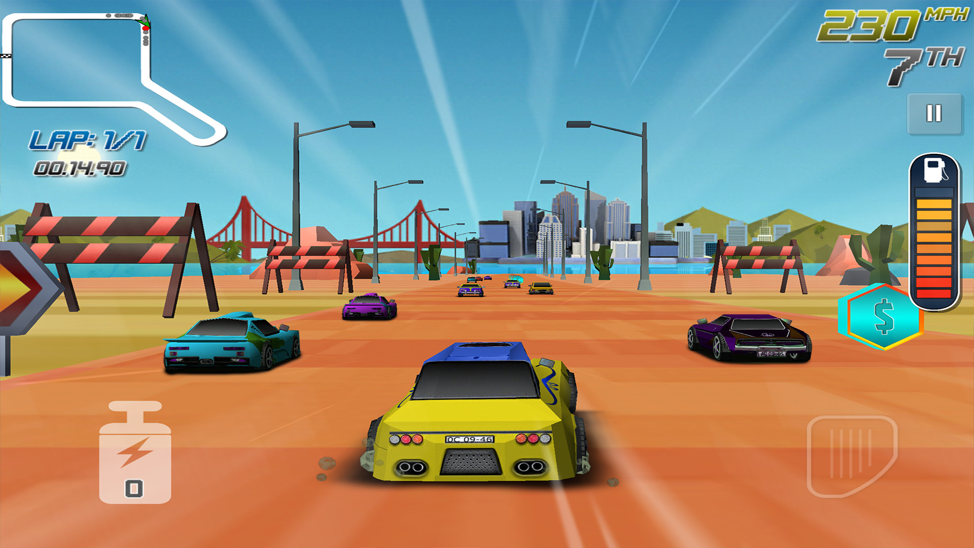 Скриншот: Race Race Racer