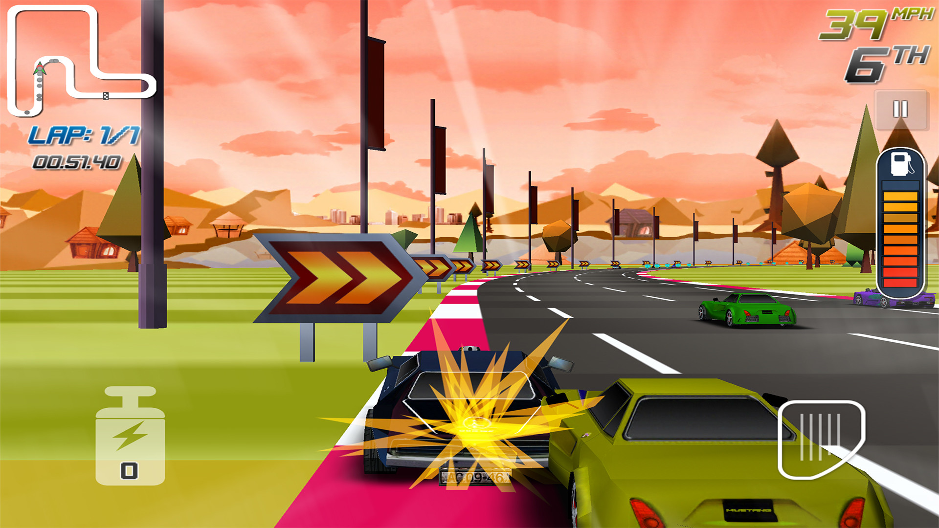 Скриншот: Race Race Racer