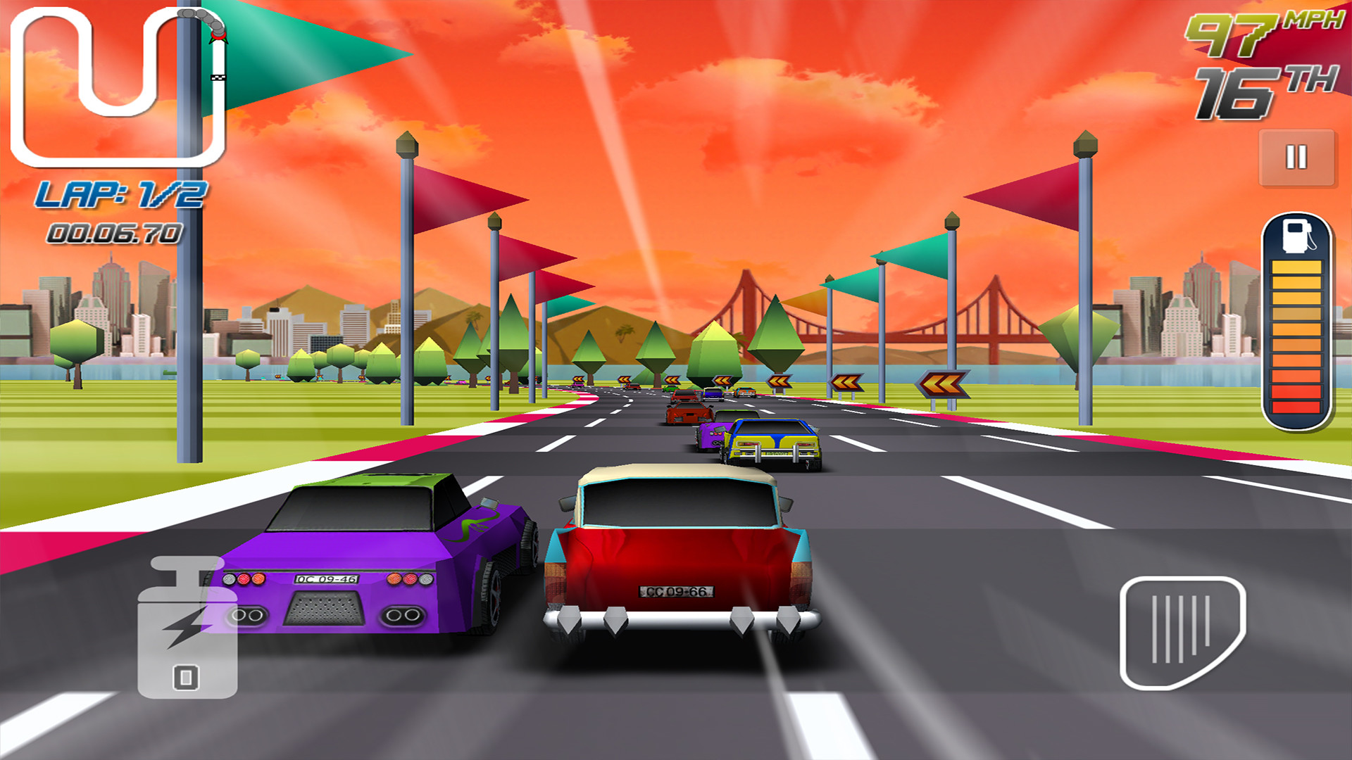 Скриншот: Race Race Racer