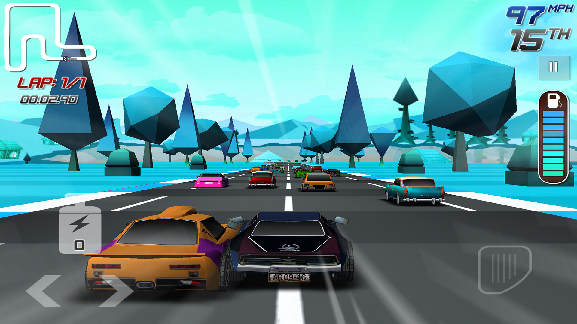 Скриншот: Race Race Racer