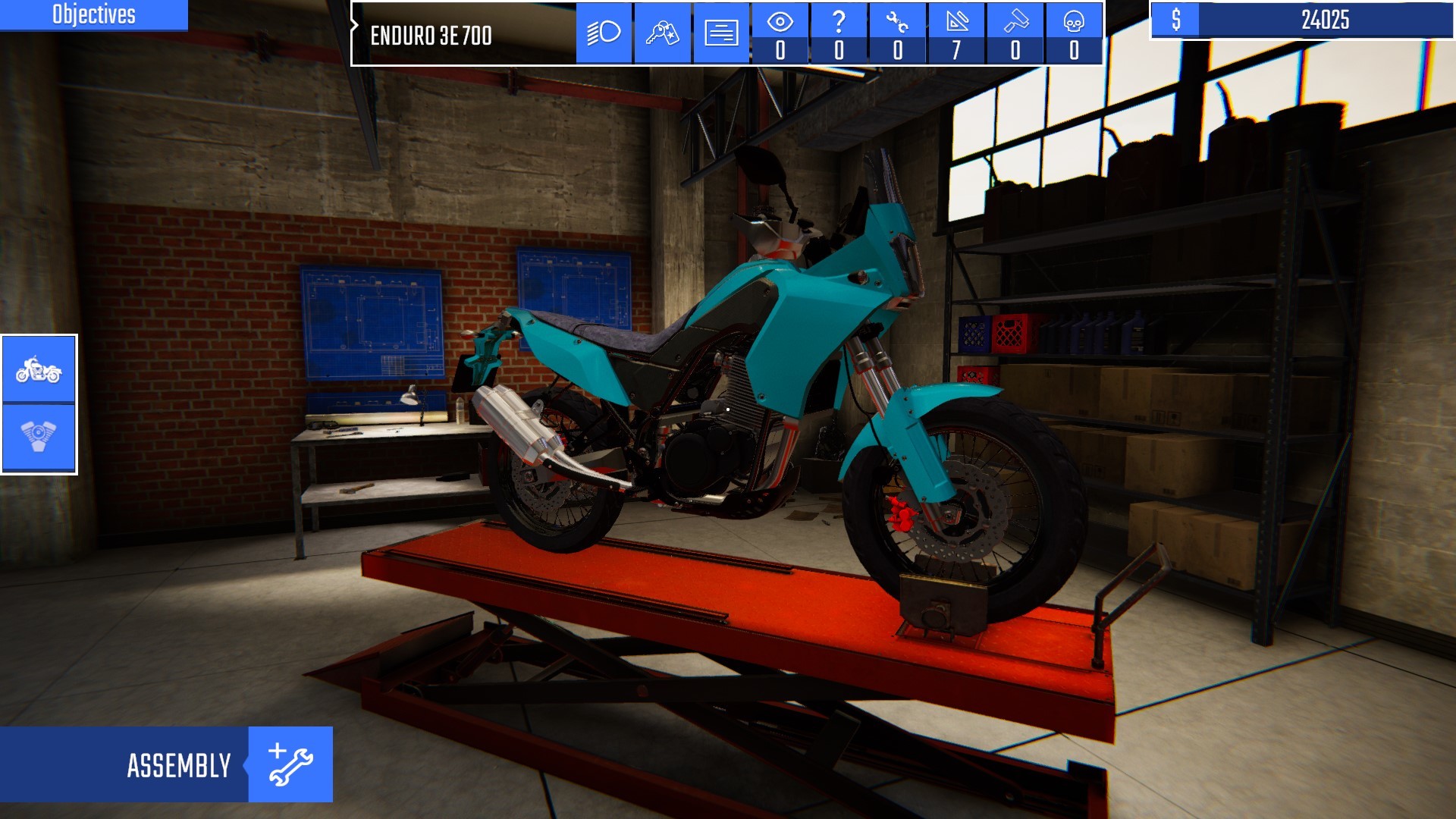 Скриншот: Biker Garage: Mechanic Simulator