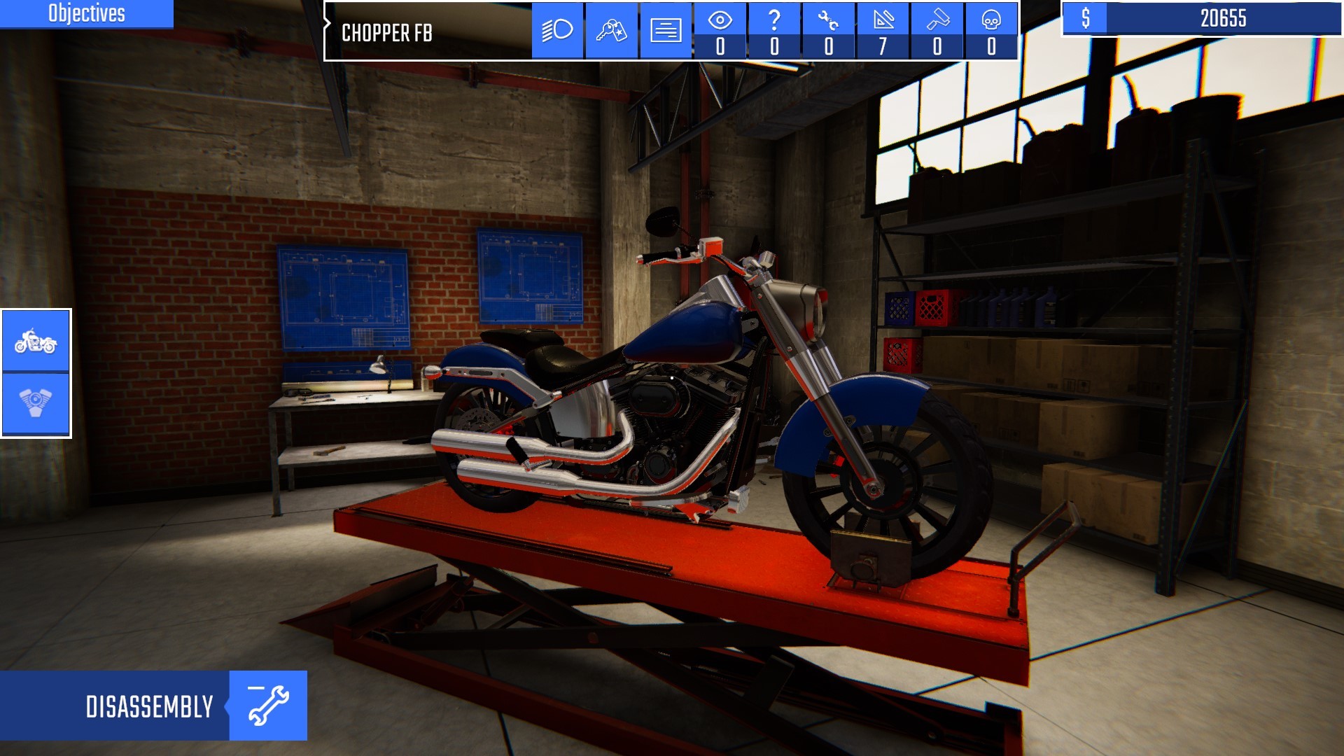 Скриншот: Biker Garage: Mechanic Simulator