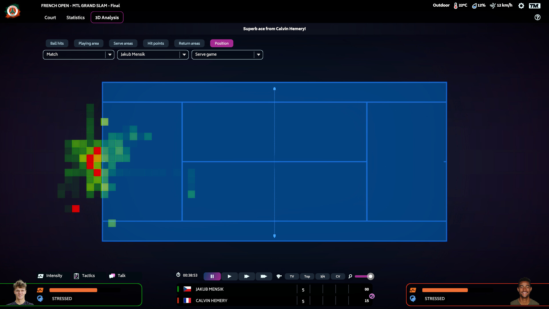 Скриншот: Tennis Manager 2024