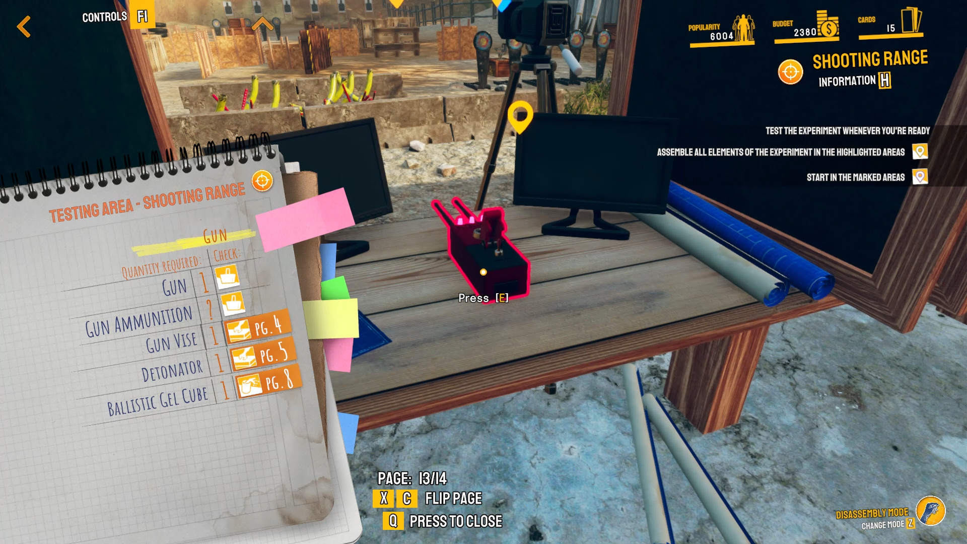 Скриншот: MythBusters: The Game - Crazy Experiments Simulator