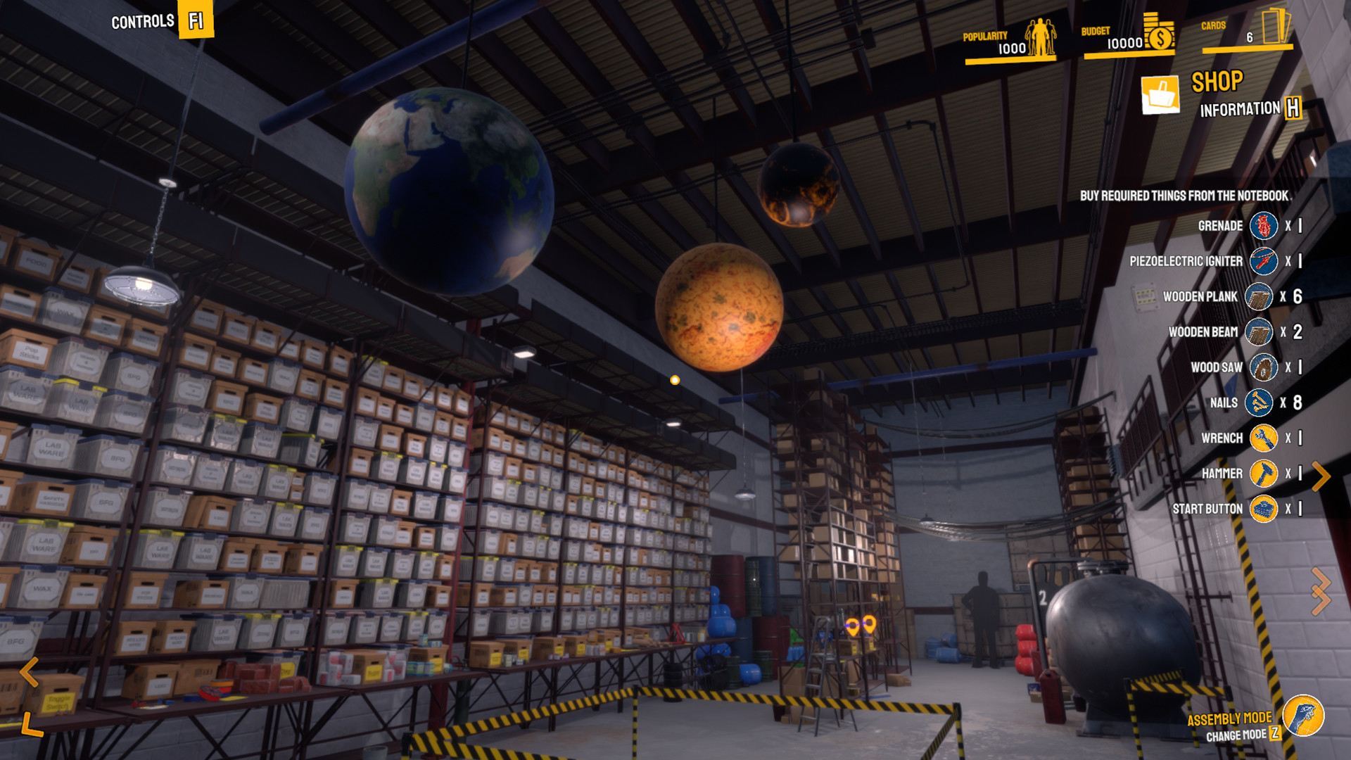Скриншот: MythBusters: The Game - Crazy Experiments Simulator