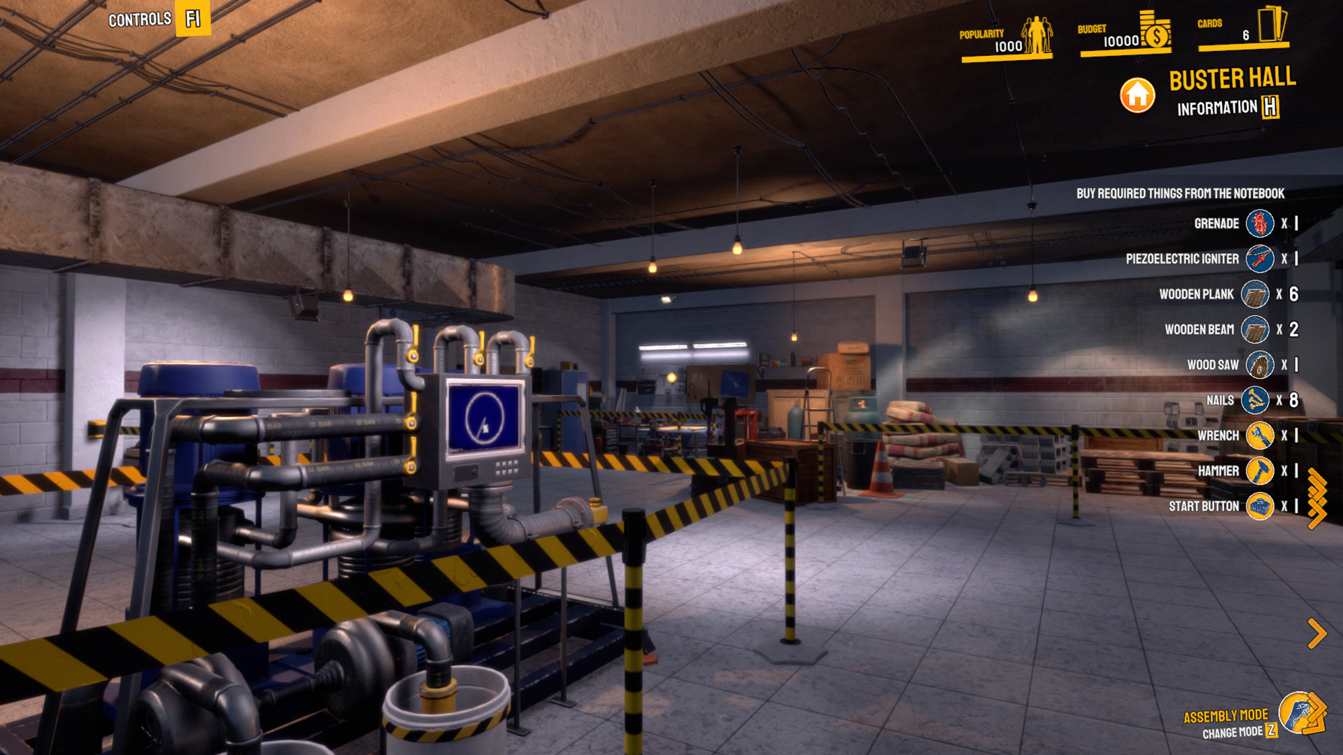 Скриншот: MythBusters: The Game - Crazy Experiments Simulator