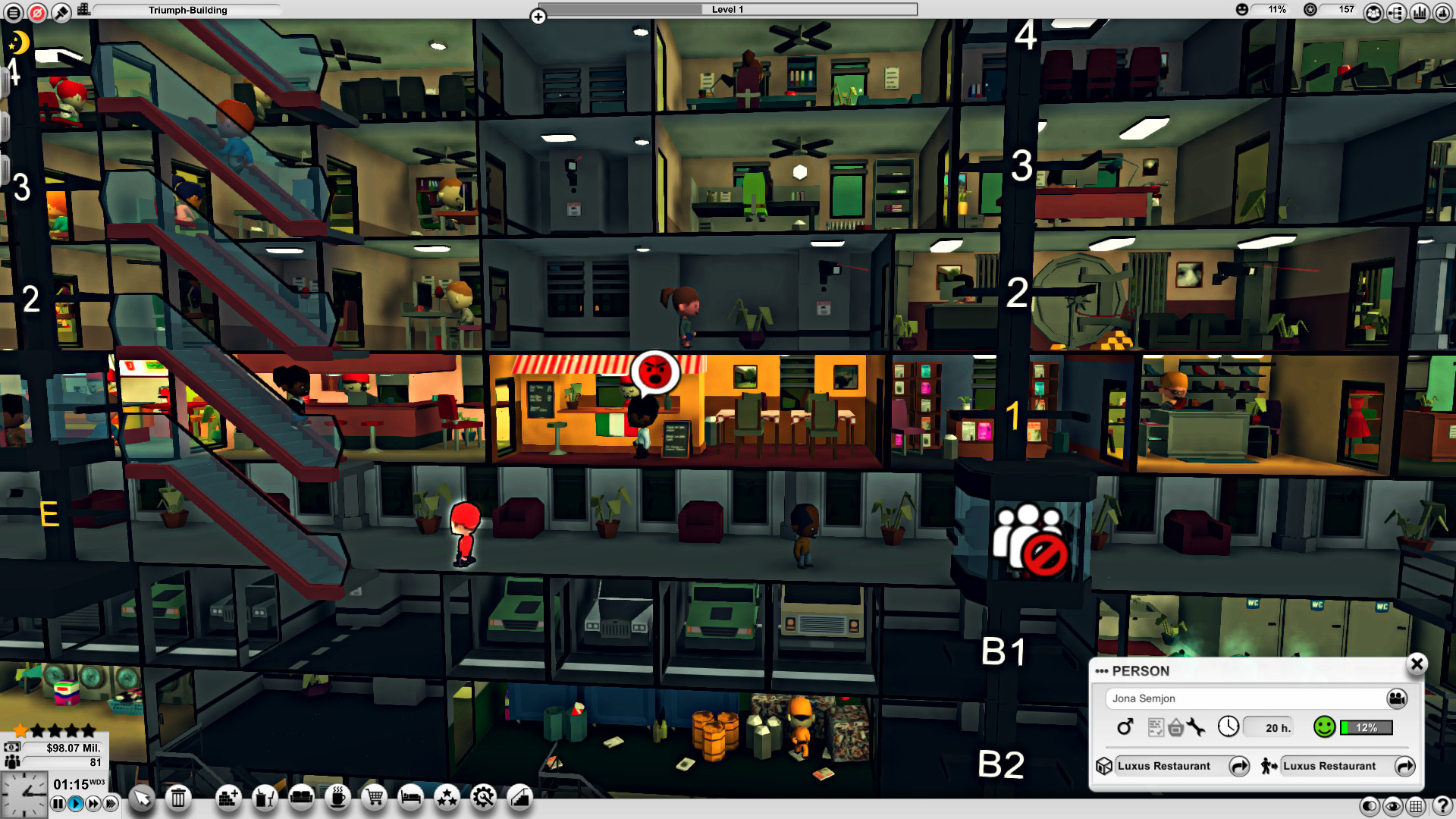 Скриншот: Mad Tower Tycoon