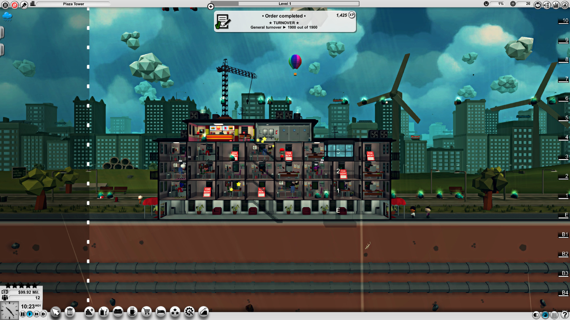 Скриншот: Mad Tower Tycoon