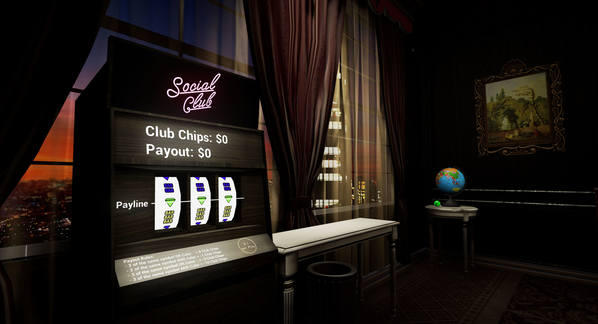 Скриншот: Social Club VR : Casino Nights