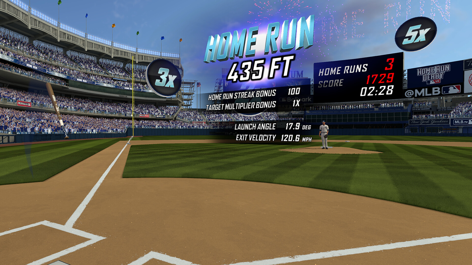 Скриншот: MLB Home Run Derby VR