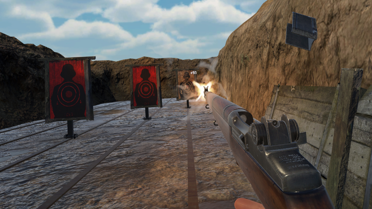 Скриншот: WW2 Zombie Range VR