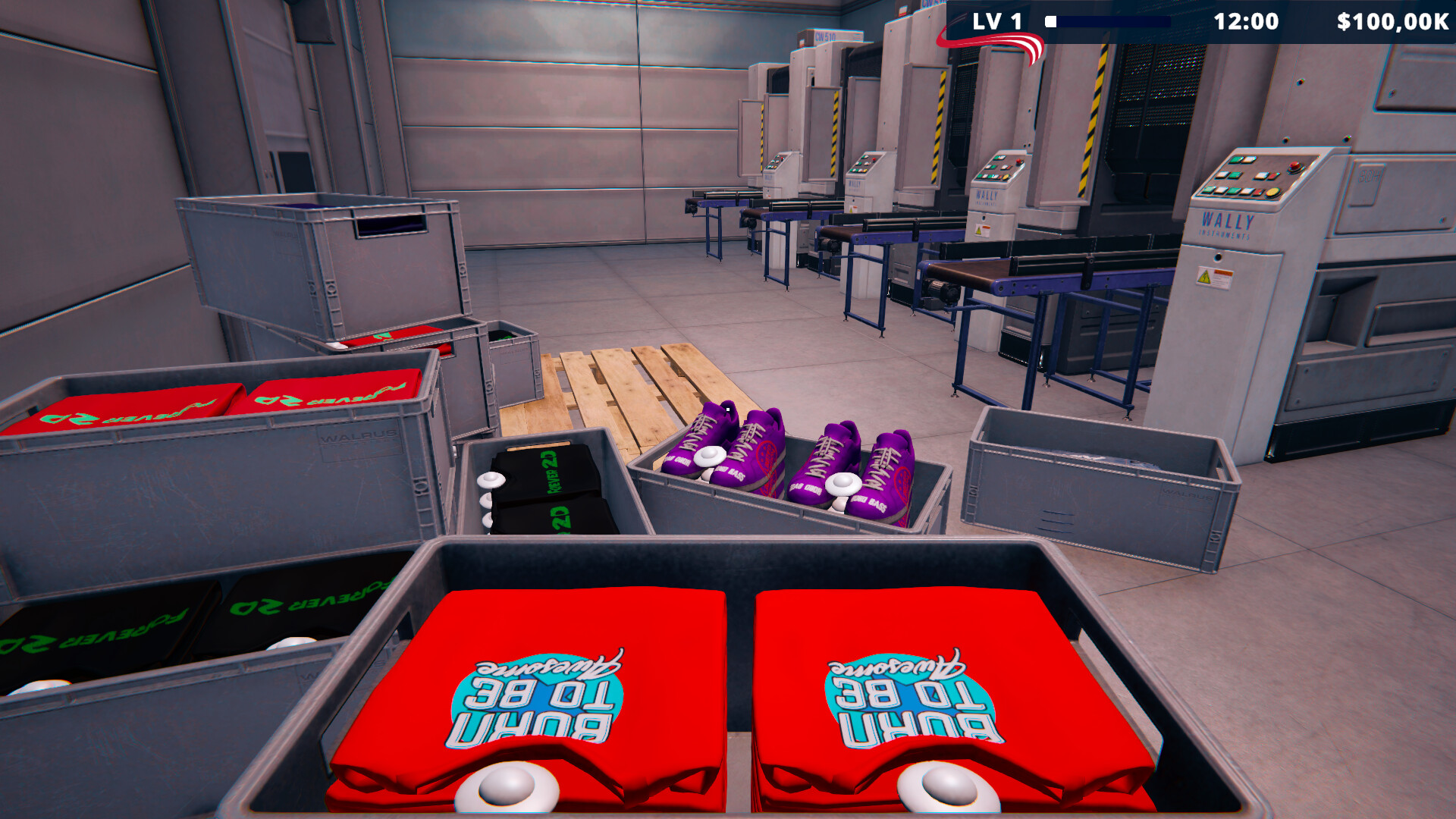 Скриншот: Factory Outlet Simulator
