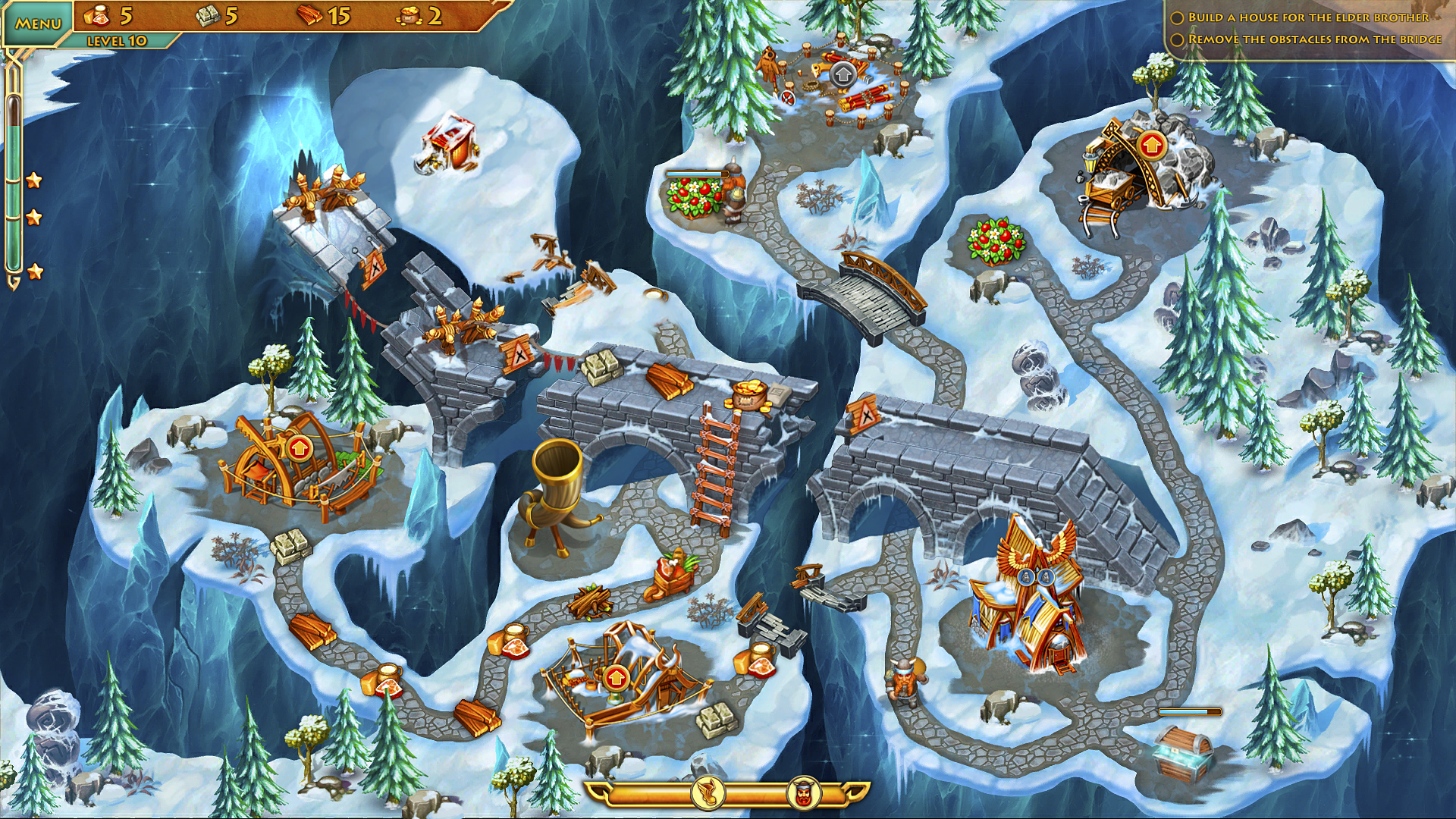 Скриншот: Viking Brothers 2