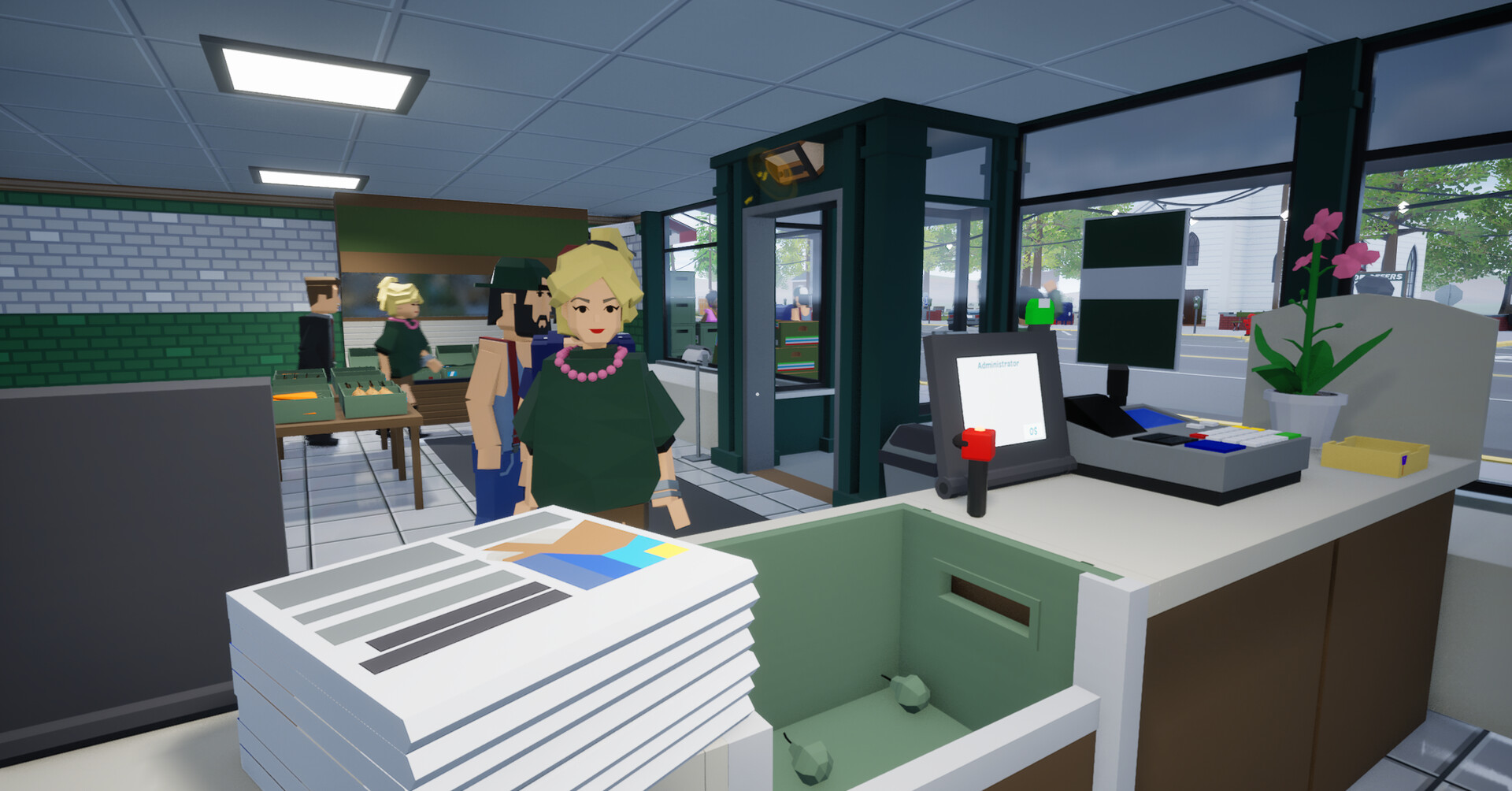 Скриншот: Grocery Simulator