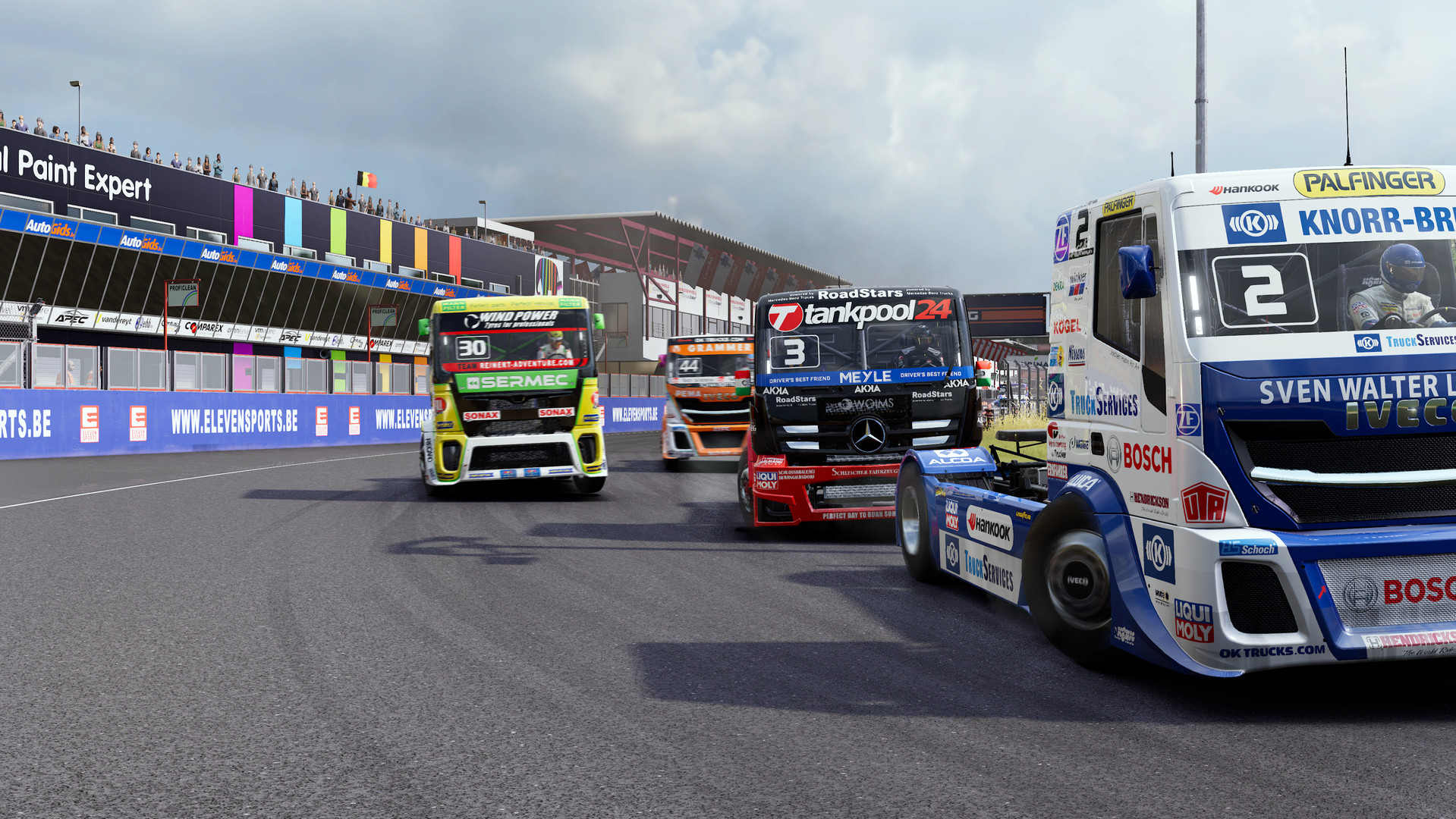 Скриншот: FIA European Truck Racing Championship