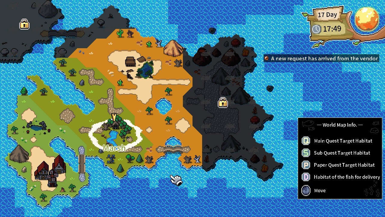 Скриншот: Fantasy Fishing Town