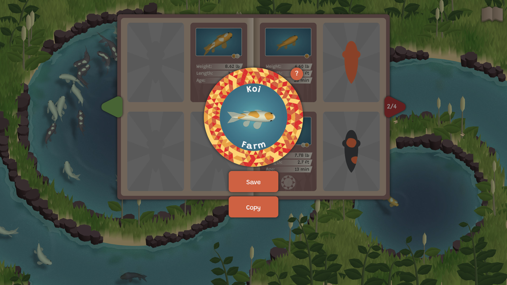 Скриншот: Koi Farm