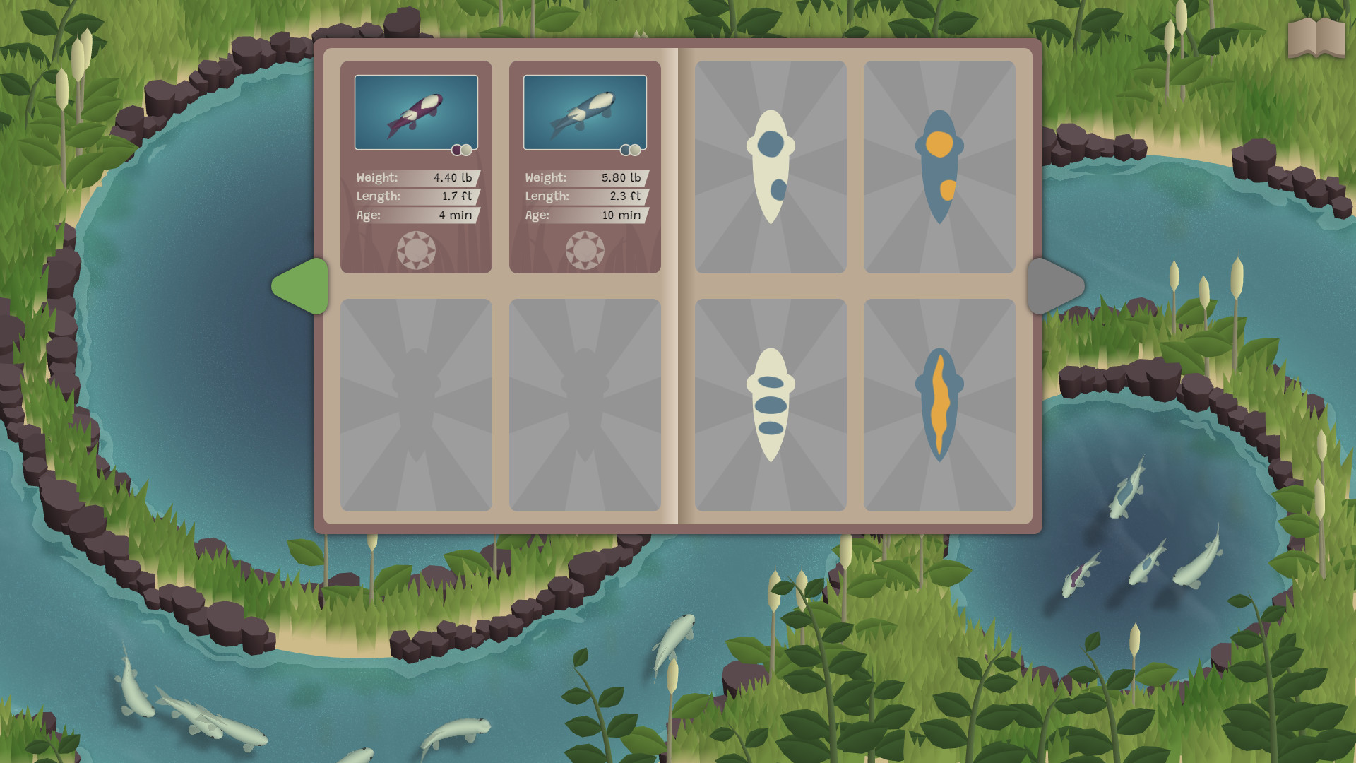 Скриншот: Koi Farm