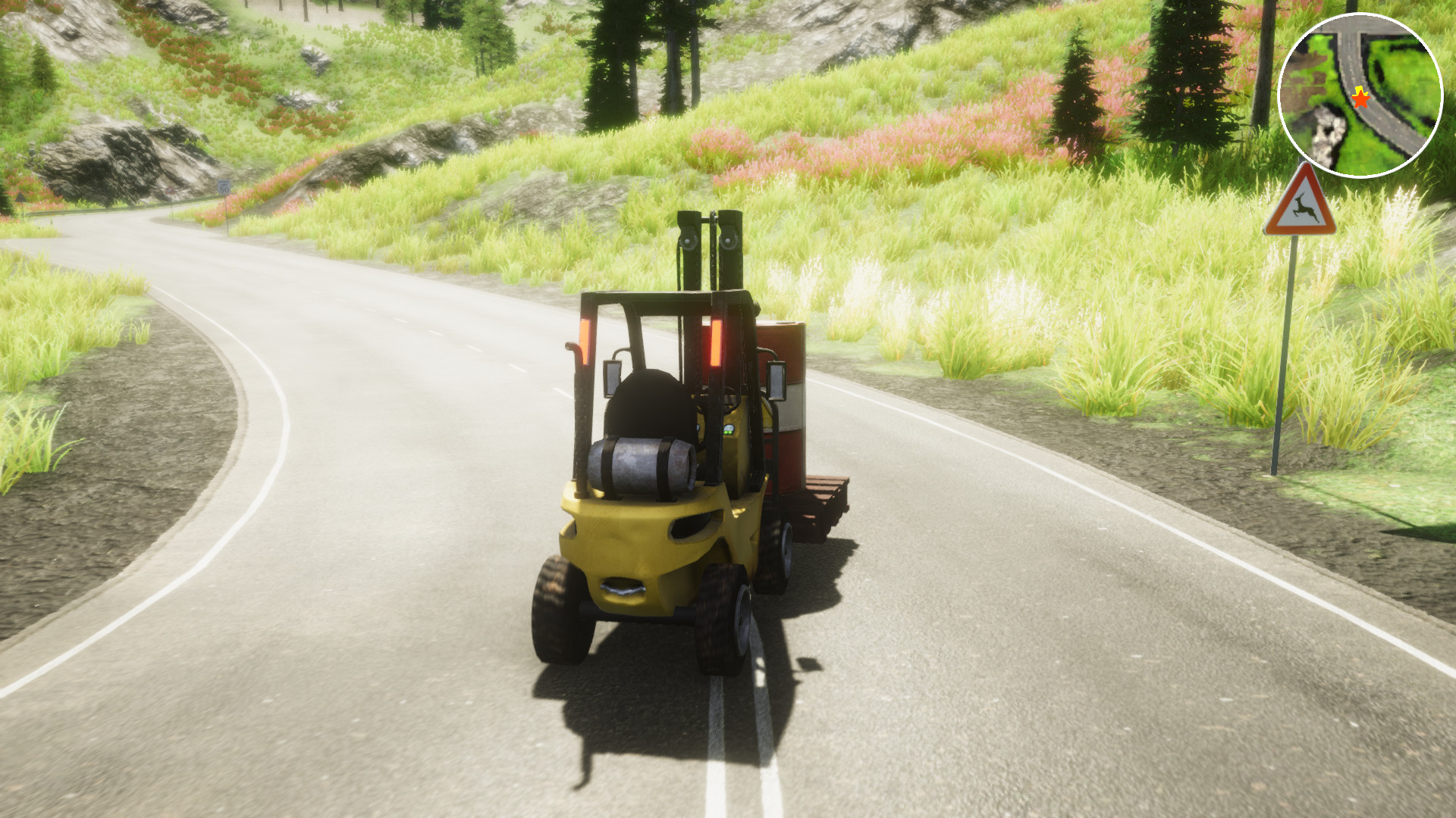 Скриншот: Forklift Load