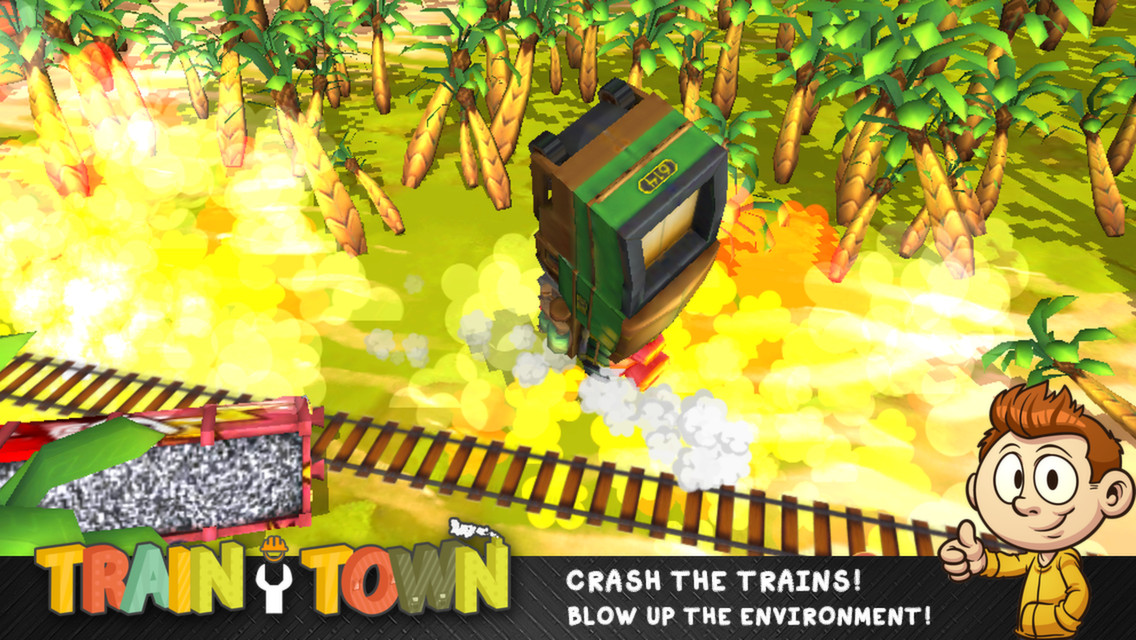 Скриншот: Train Town