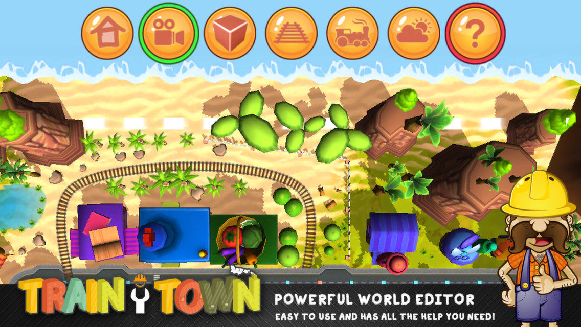 Скриншот: Train Town