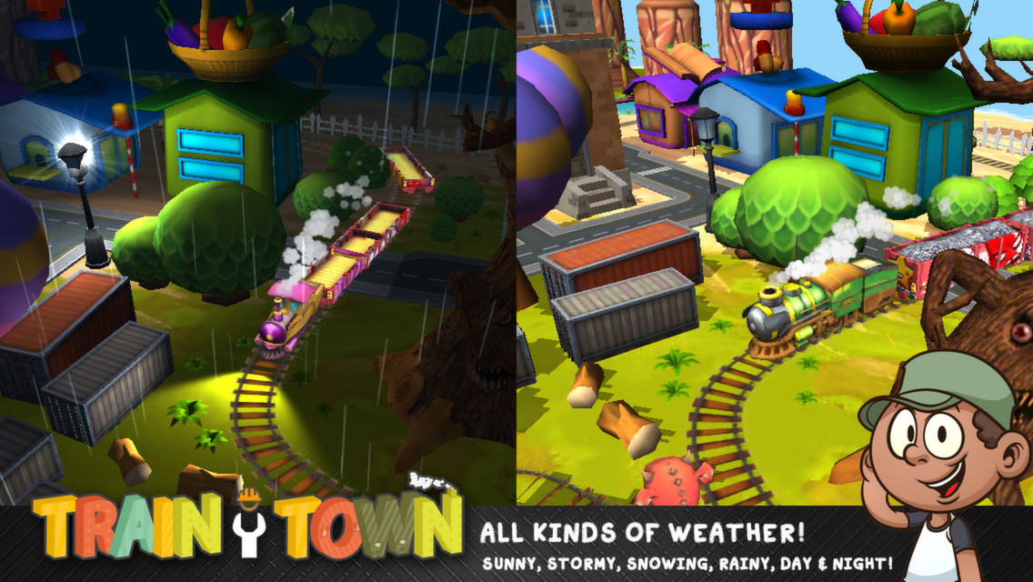Скриншот: Train Town