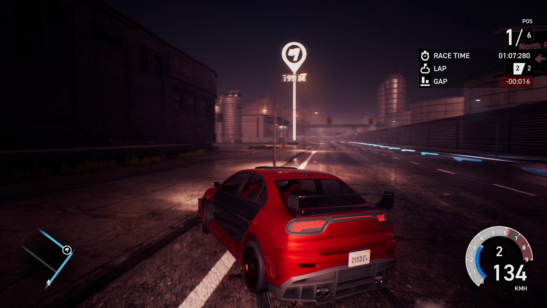 Скриншот: Super Street: The Game