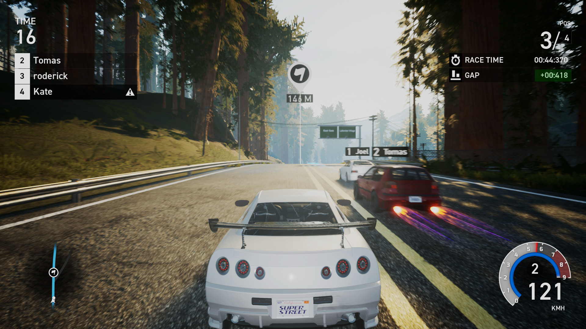 Скриншот: Super Street: The Game
