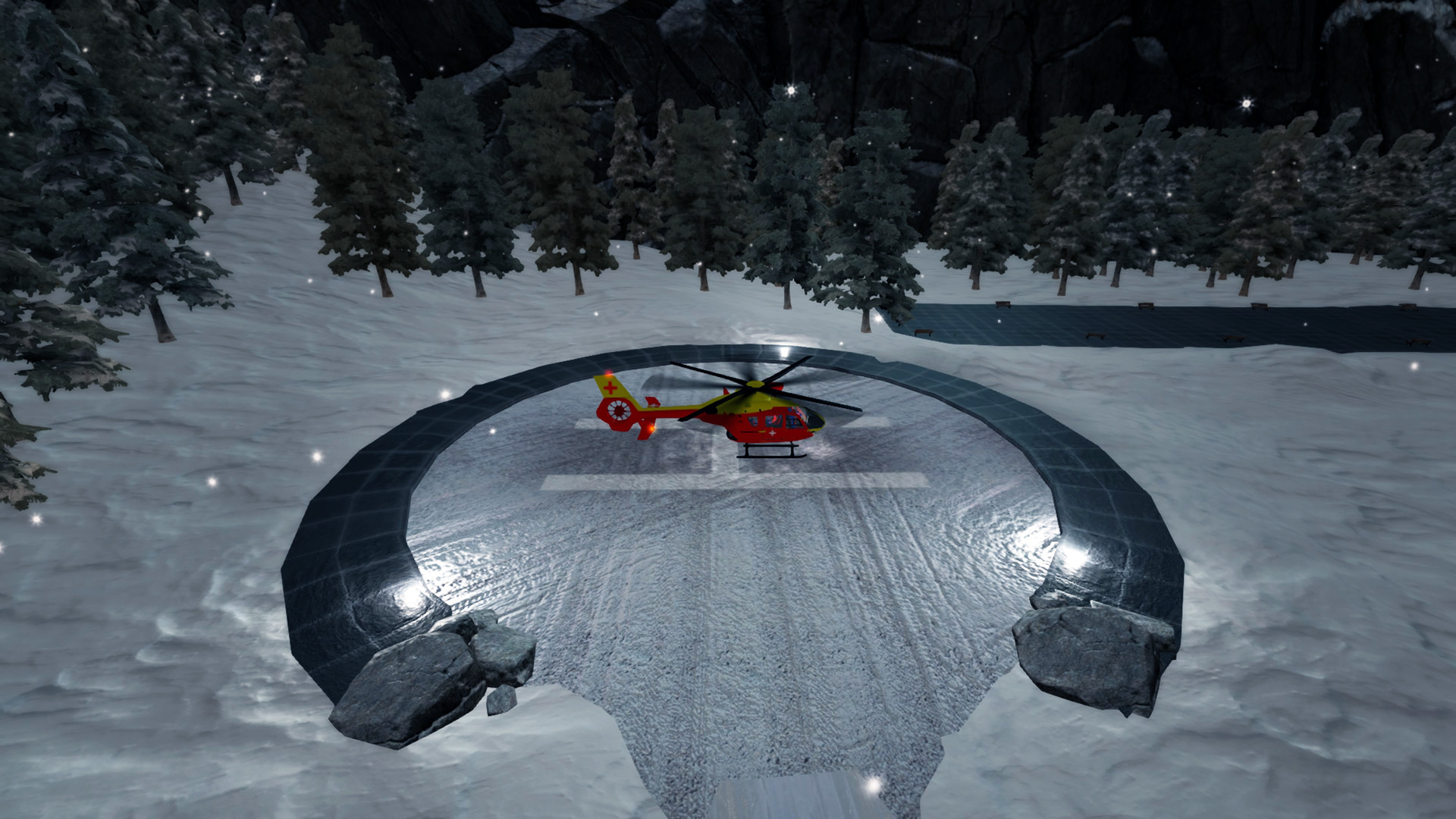 Скриншот: Mountain Rescue Simulator