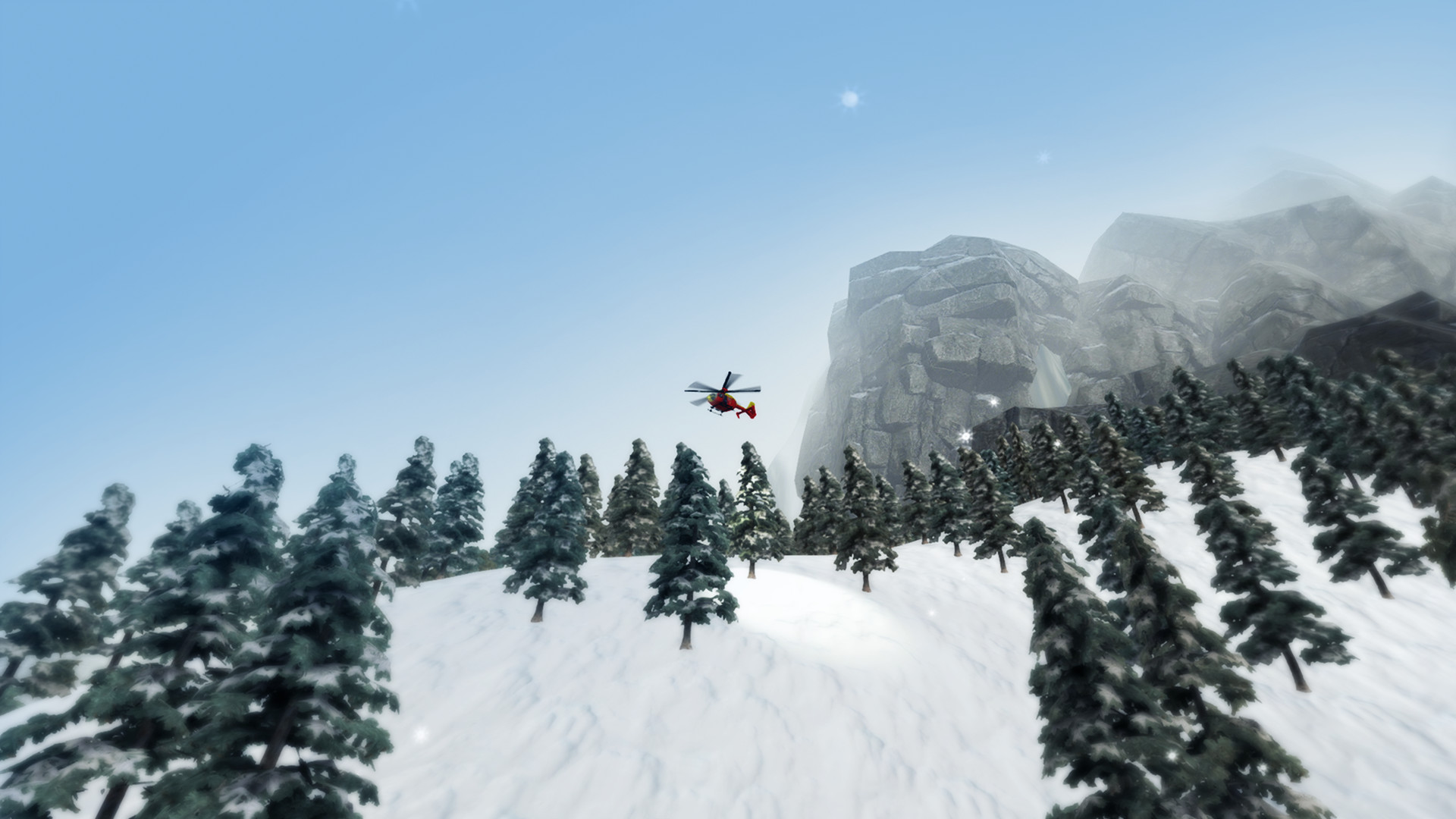 Скриншот: Mountain Rescue Simulator