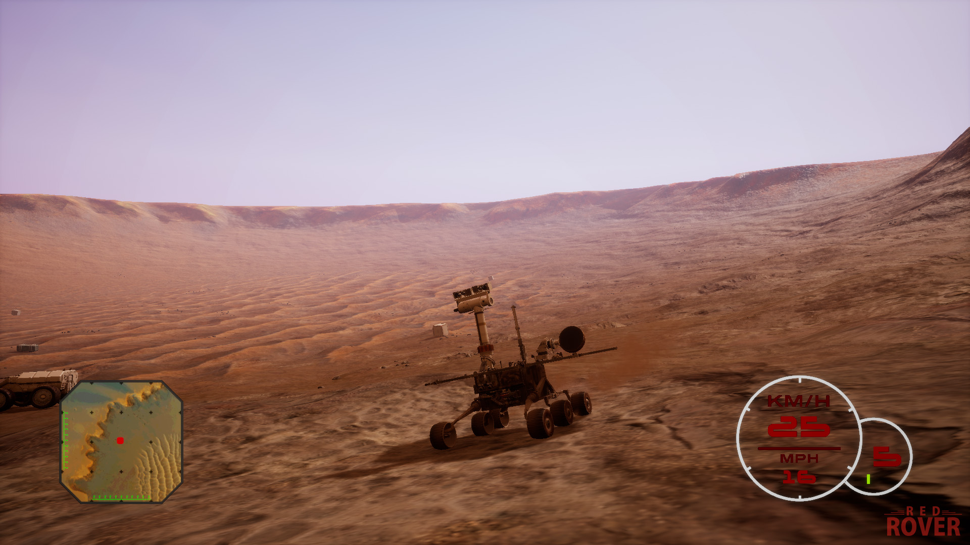 Скриншот: Red Rover