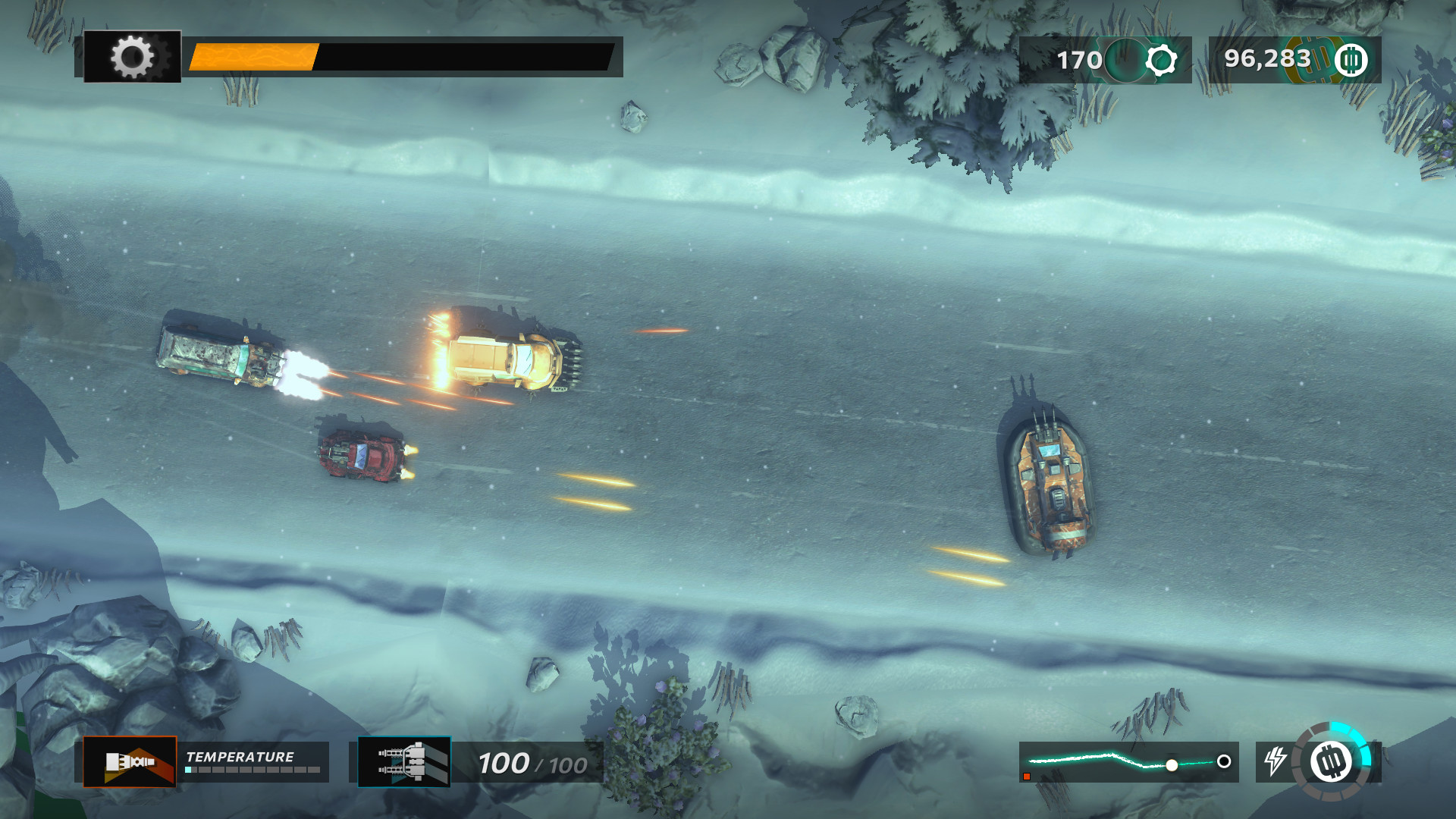Скриншот: Gearshifters