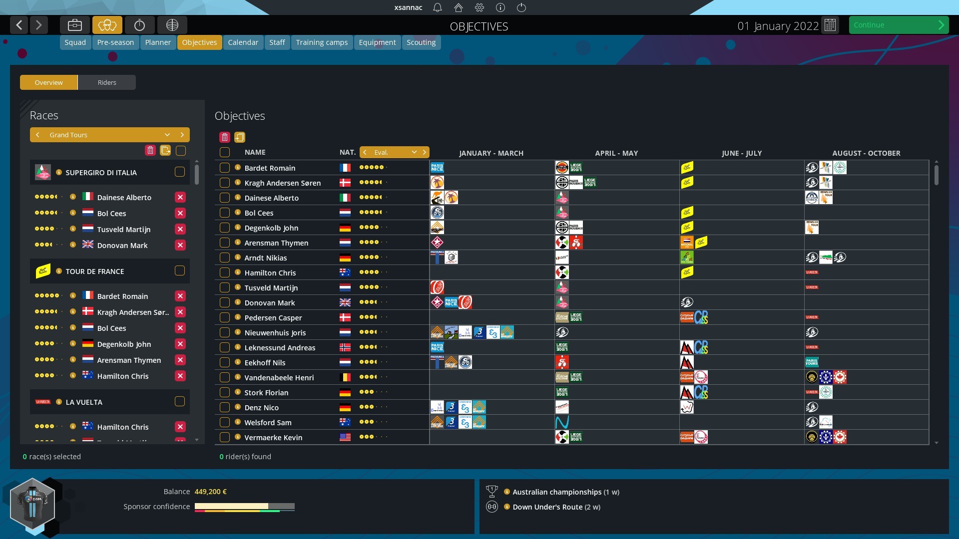 Скриншот: Pro Cycling Manager 2022