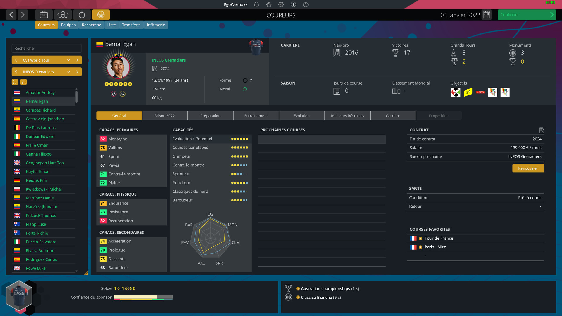 Скриншот: Pro Cycling Manager 2022
