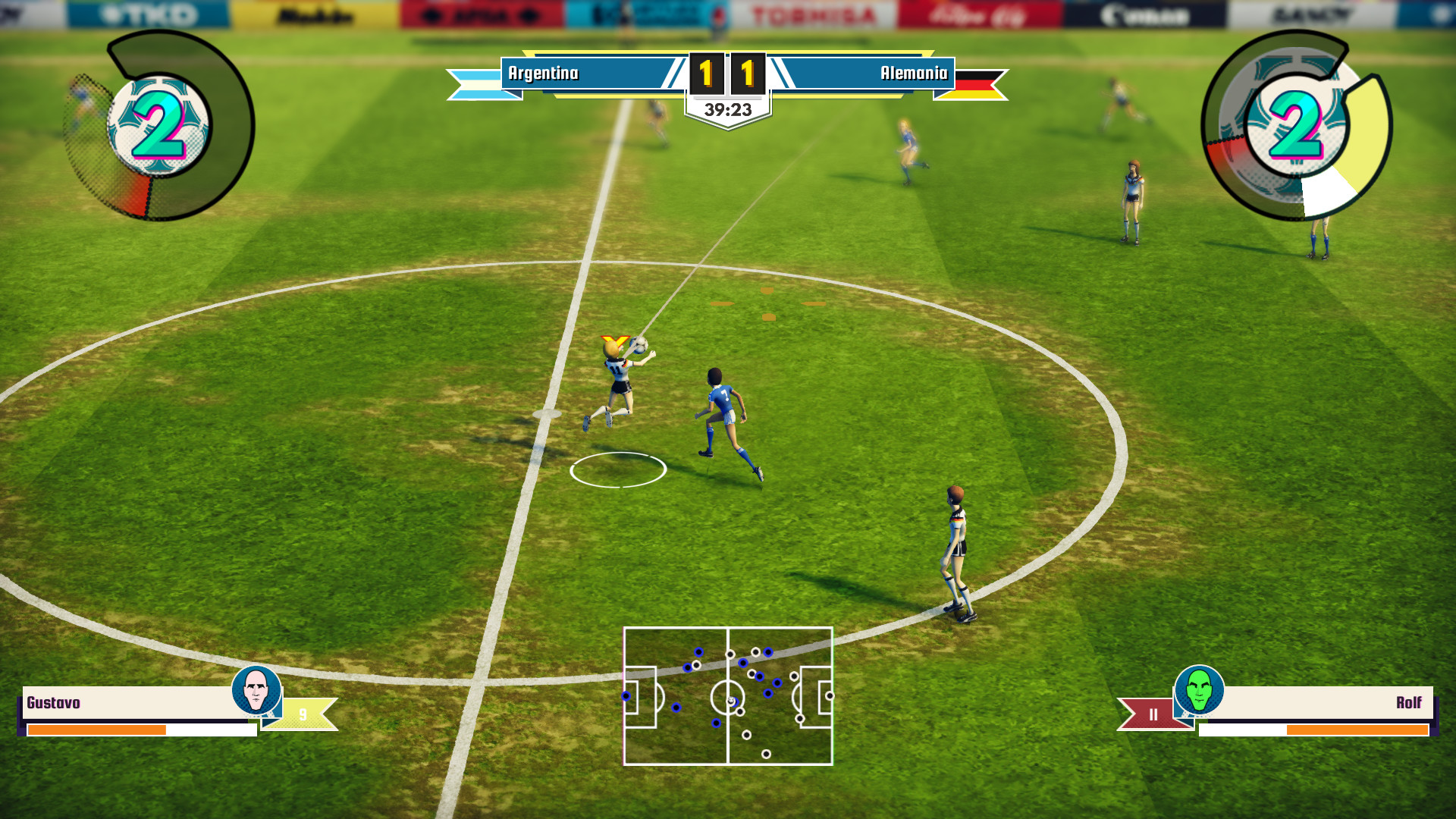 Скриншот: Legendary Eleven: Epic Football