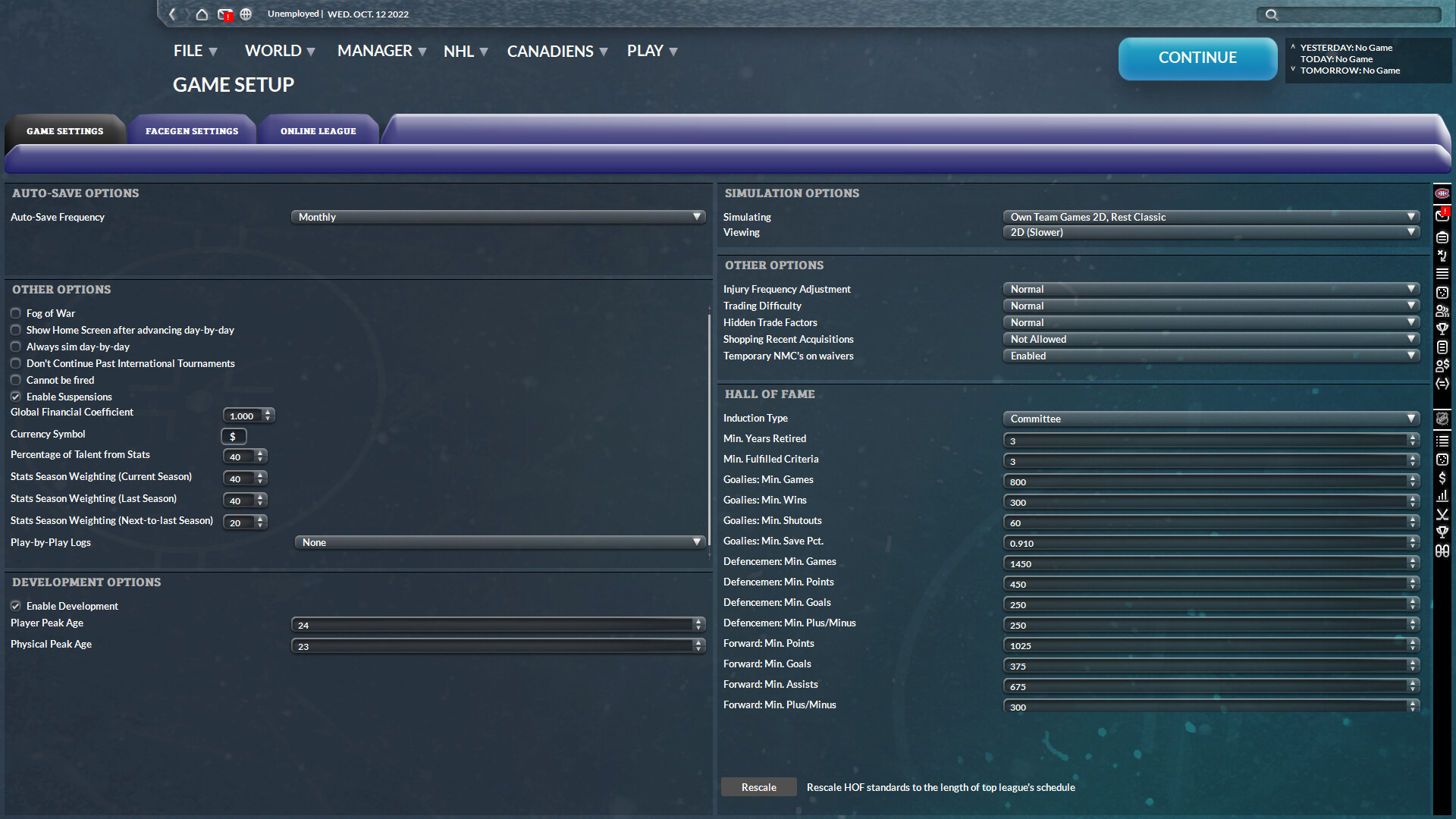 Скриншот: Franchise Hockey Manager 9