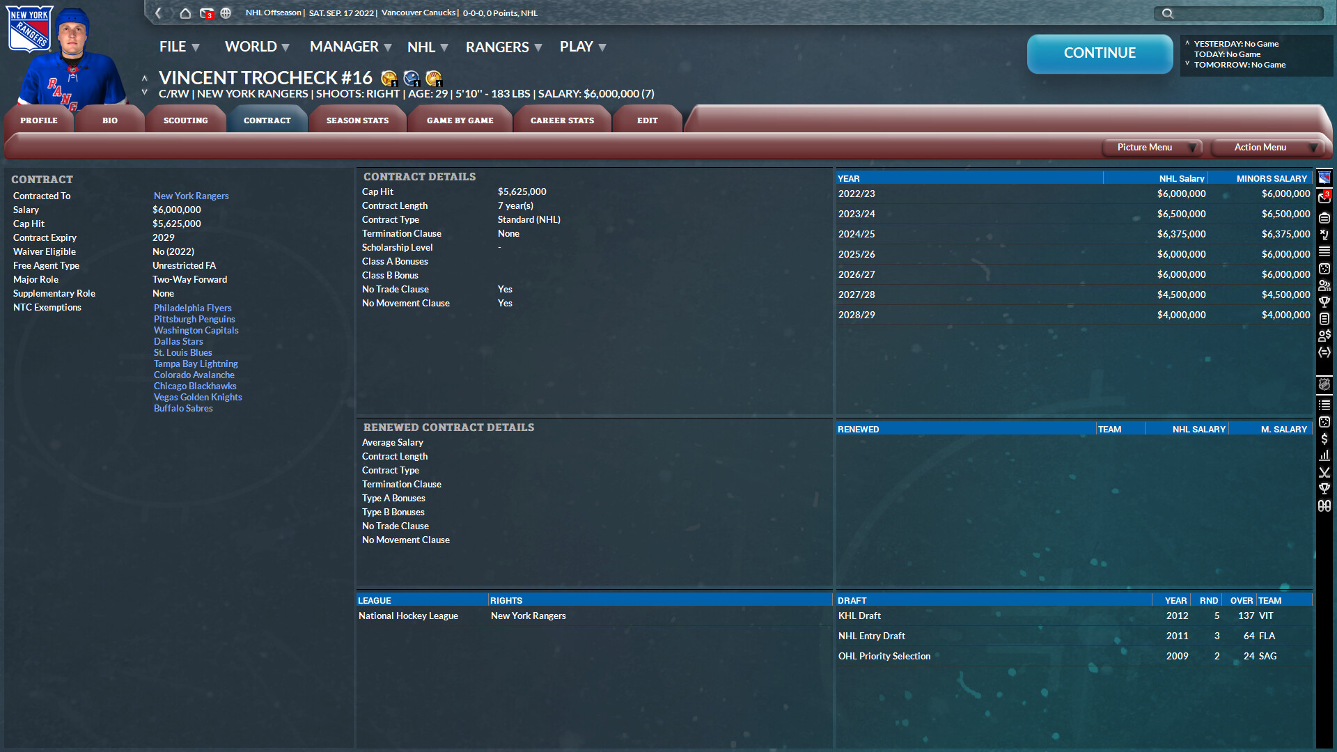Скриншот: Franchise Hockey Manager 9