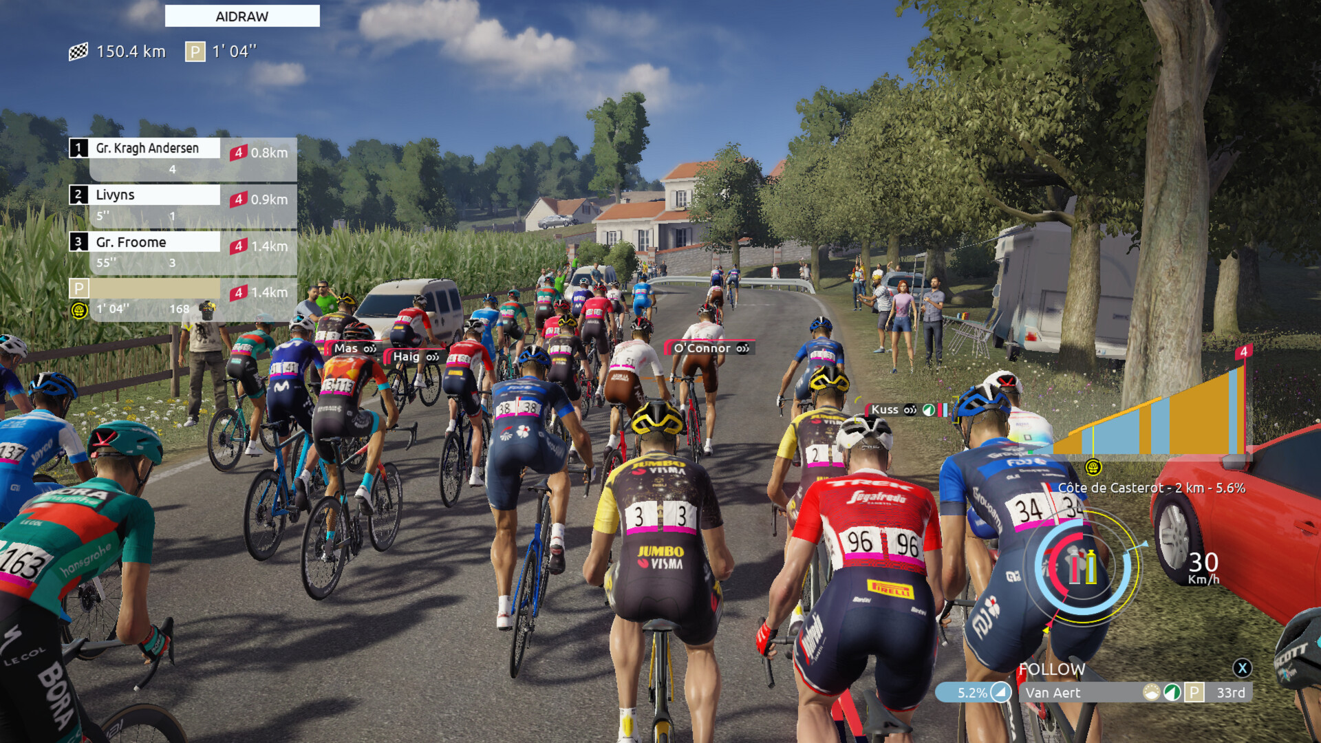 Скриншот: Tour de France 2023