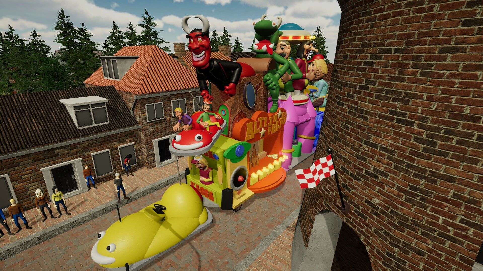 Скриншот: Carnaval Simulator