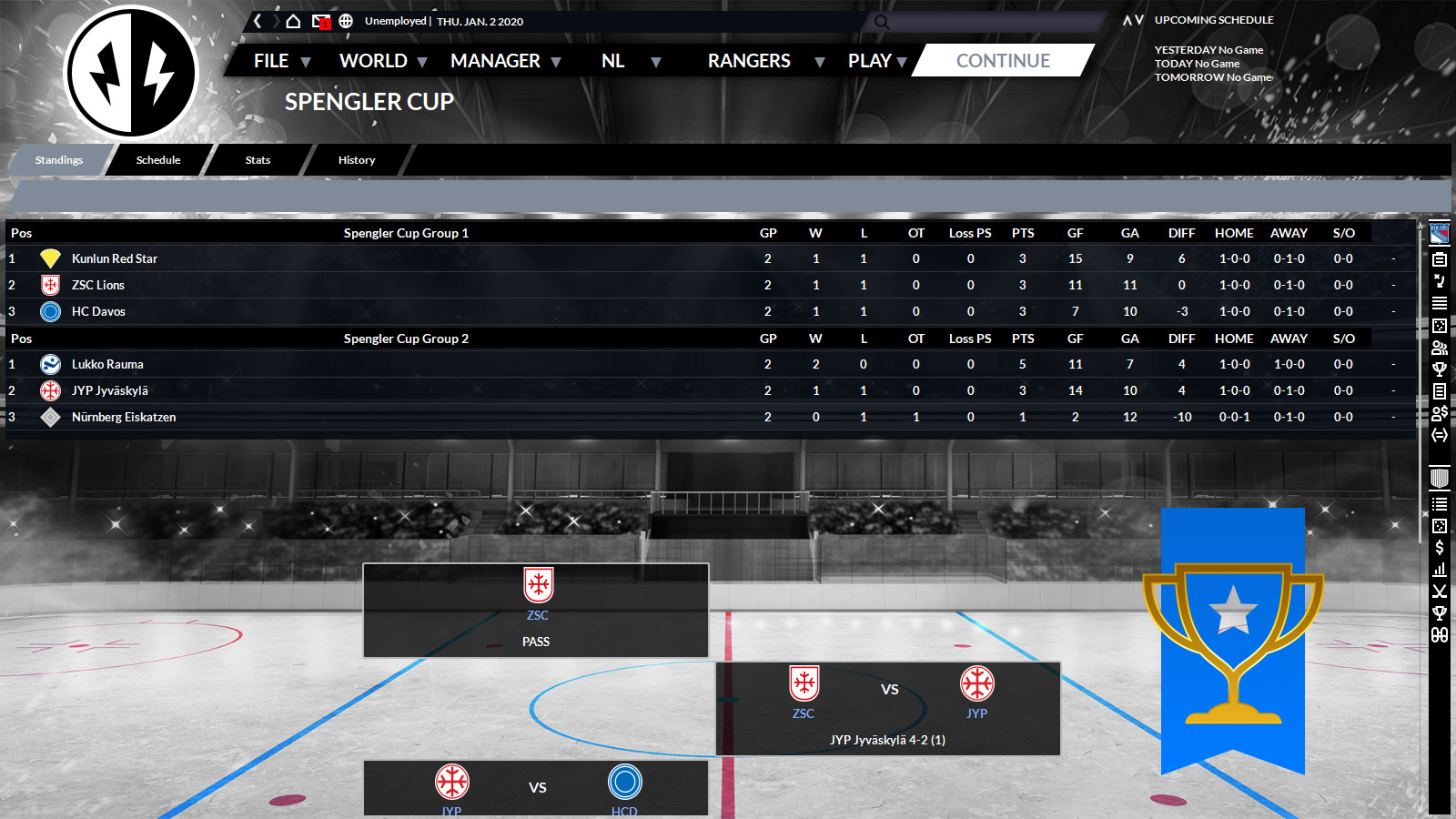 Скриншот: Franchise Hockey Manager 6