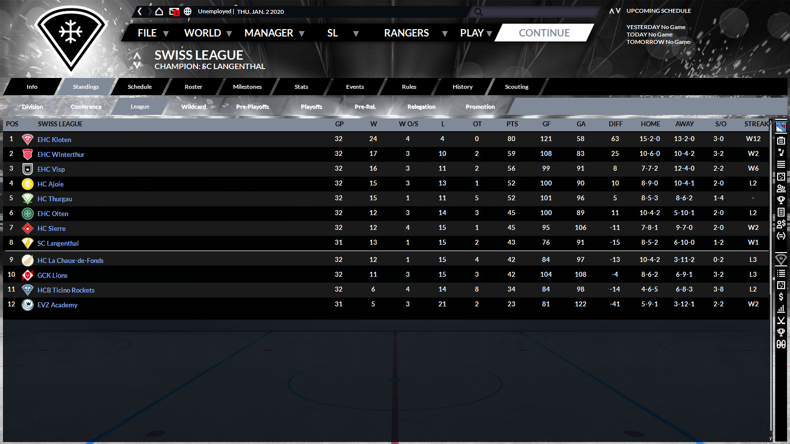 Скриншот: Franchise Hockey Manager 6