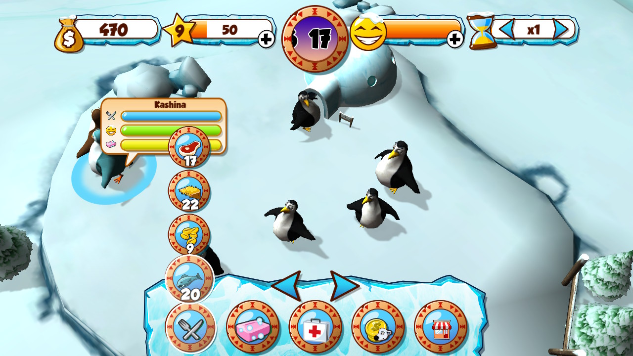Скриншот: My Arctic Farm