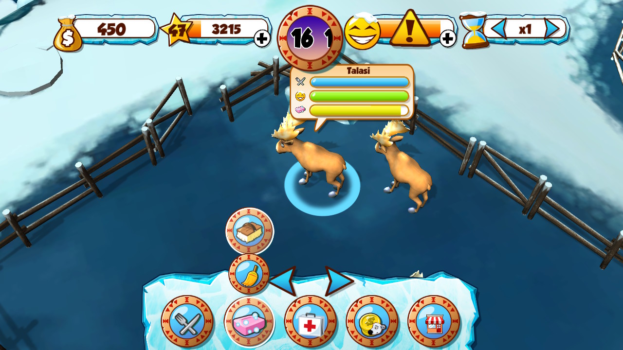 Скриншот: My Arctic Farm