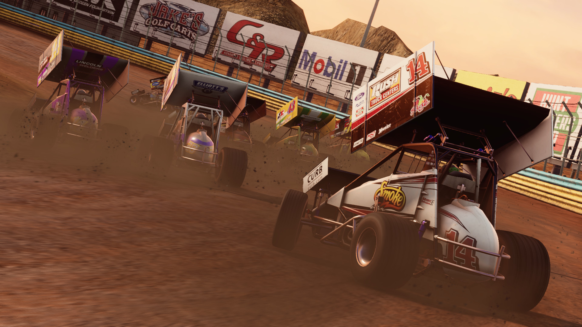 Скриншот: Tony Stewart's Sprint Car Racing